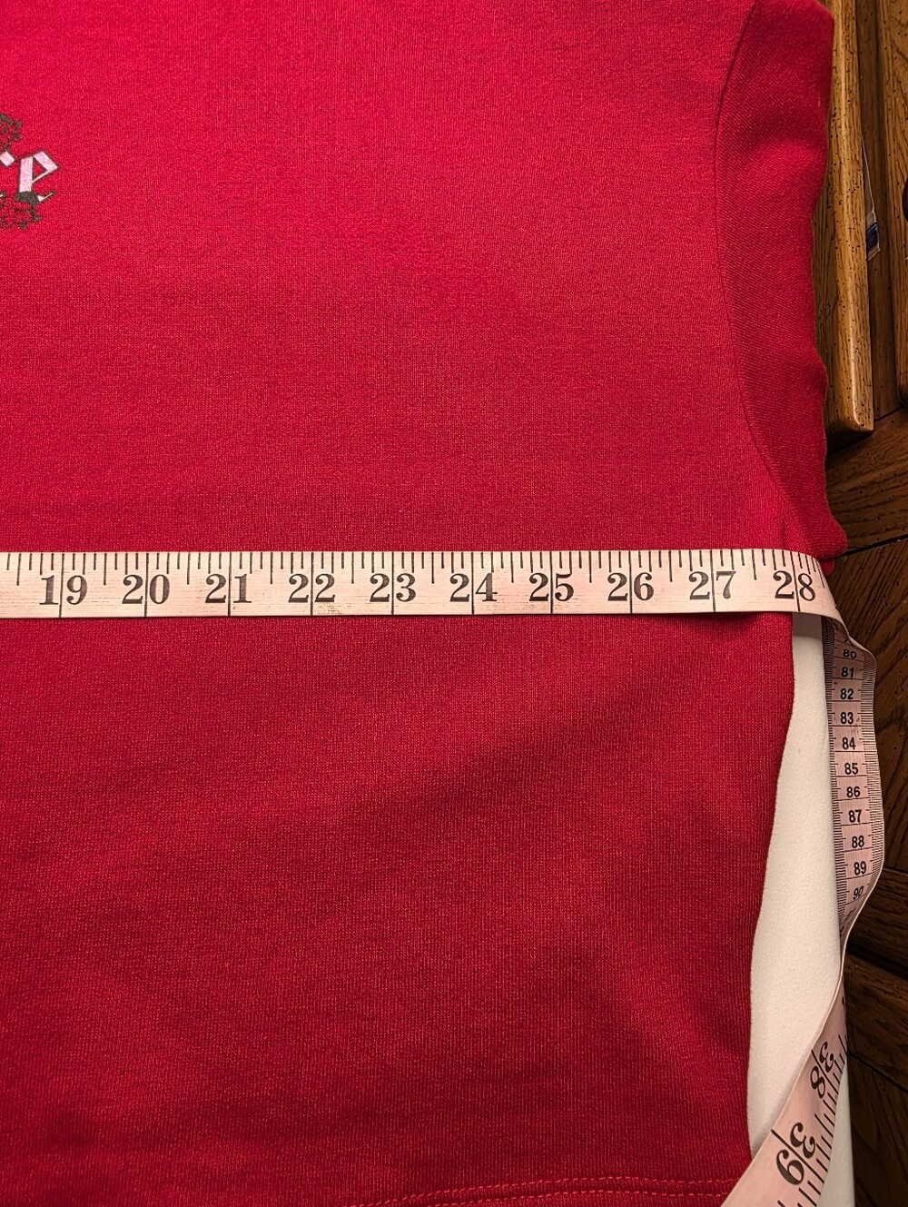 NWT Juicy Couture Coco Red Gothic Logo Cropped Sweatshirt 3X - Picture 5 of 10
